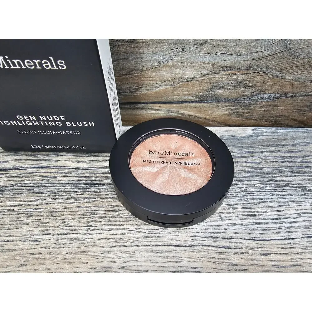 bareMinerals Gen Nude Highlighting Blush  Shade Opal Glow 0.11oz/3.2g